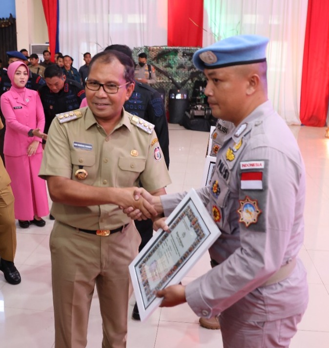 Hadiri HUT KORPS Brimob Polri 77 Tahun, Wali Kota Makassar : Mari Membangun Negeri